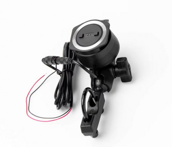 TomTom Motorcycle RAM Mount Kit + charging cable for TomTom Rider 410 Premium Pack